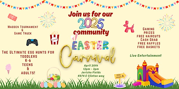 B.O.E's Easter Carnival 2025 | 4974 E Clinton Way