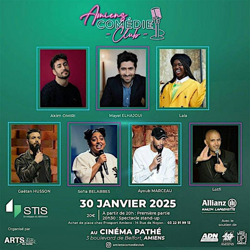 Plateau Amiens Comédie Club | Pathé Amiens