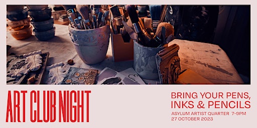 Art Club Night - Draw and chat | 24a Darlington St
