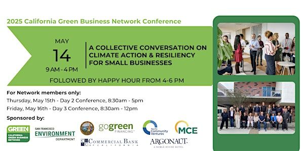 Collective Conversations with CA Green Business Network | 1 Fort Mason