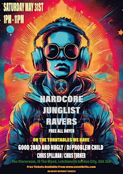 HARDCORE JUNGLIST RAVERS | The Storeroom