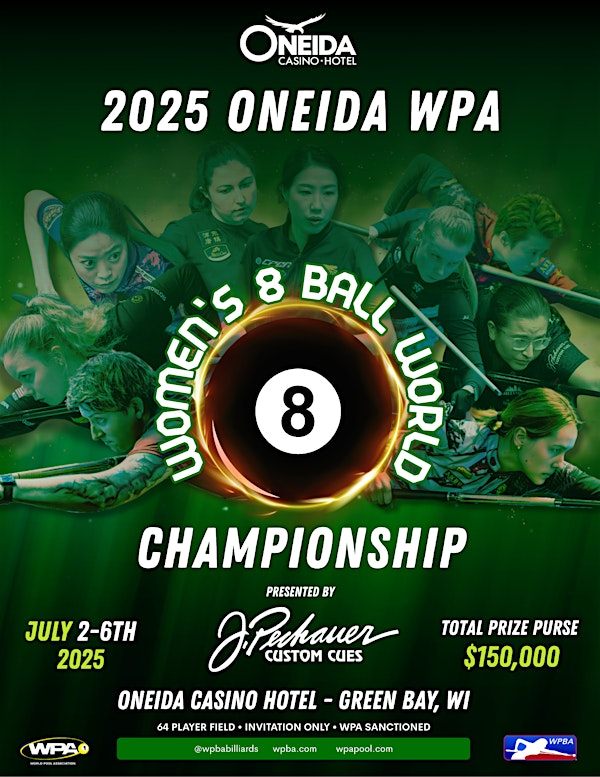 Oneida WPA Women's 8-Ball World Championship | Oneida Casino Hotel