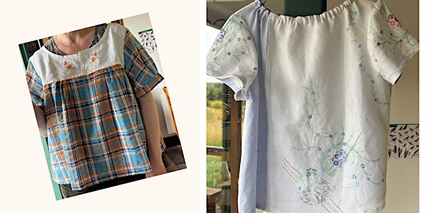 Sustainable Textiles Series - Make a top from preloved textiles | Acorn Centre, Lower Cabrach