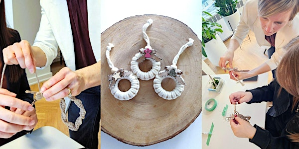 Macrame Christmas Ornaments Workshop | Hidden Park Northwest