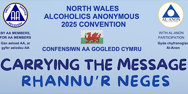2025 North Wales Alcoholics Anonymous One Day Convention | Eirias Park Car Park