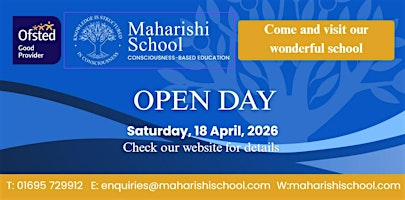 Open Day - Summer Term | L40 6JJ