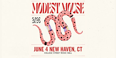 Modest Mouse | College Street Music Hall