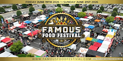 Famous Food Festival - June 19-21 2026 - Deer Park, NY "Taste The World" | Tanger Outlets - Deer Park