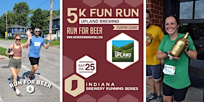 5k Fun Run x Upland FSQ Brewery | 2026 Indiana Brewery Running Series | Upland FSQ Brewery