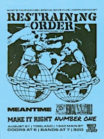 Restraining Order, Meantime, Make It Right, Chemical World & Number One | Tireland