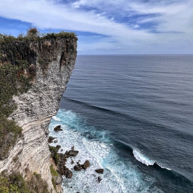 beautiful view from natural cliff 