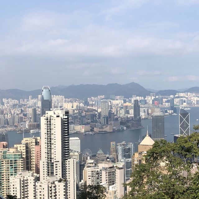 太平山頂⛰️俯瞰維港兩岸美景