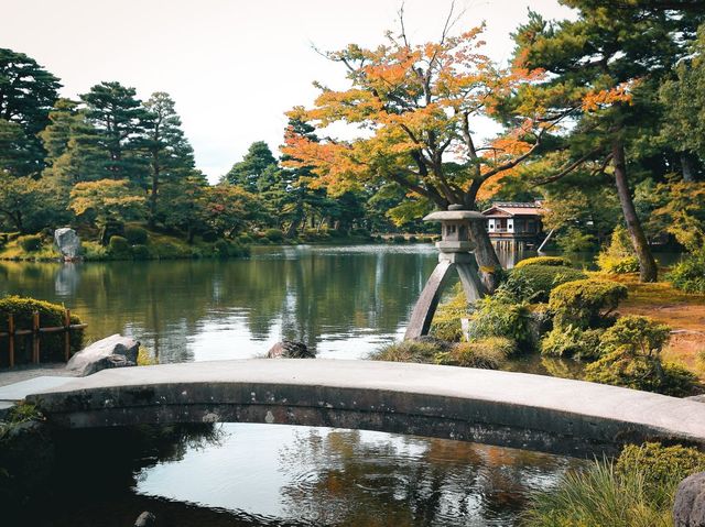 日本三大名園~兼六園｜金澤必訪景點｜金澤名勝古蹟｜拍照打卡感受傳統日式氛圍