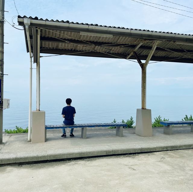 日本一海に近い駅⁉️