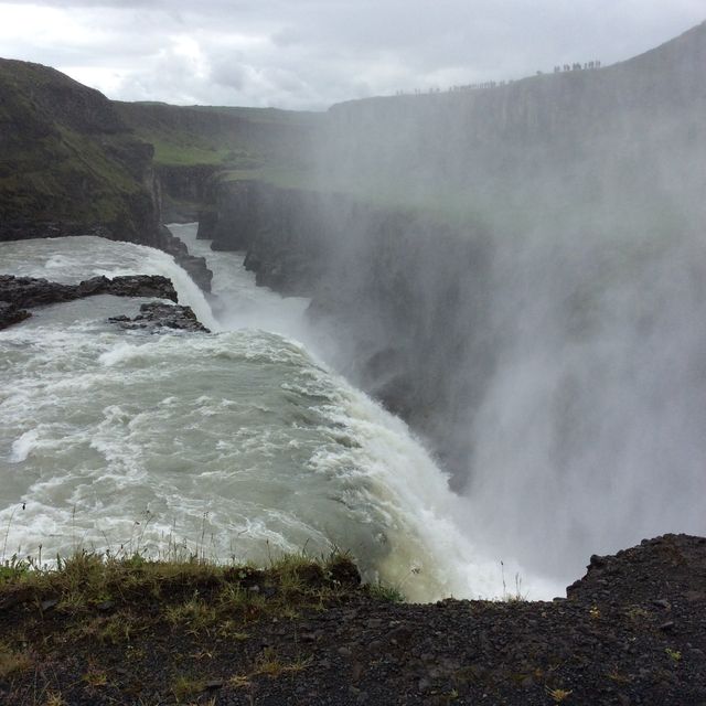 Wonderful Waterfall of Gullfoss