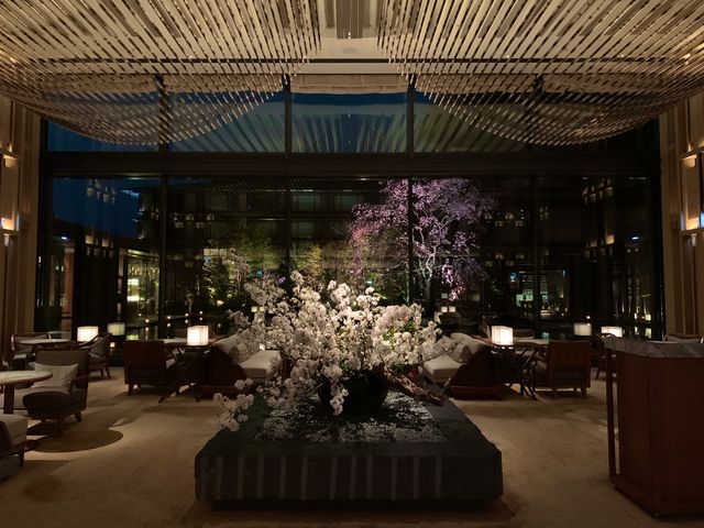 京都　ラグジュアリーホテル　HOTEL THE MITSUI  KYOTOのライトアップが凄すぎた❗️