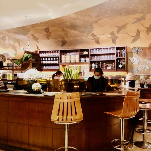 The Dining room at Grand Hyatt Erawan