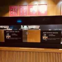 Fine coffee in Starbucks Reserve 