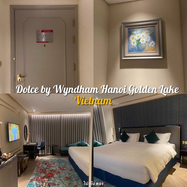 โรงแรมสีทอง...Dolce by Wyndham Hanoi Golden Lake