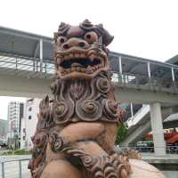 沖縄旅行 さいおん ふうシーサー