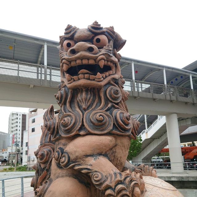 沖縄旅行 さいおん ふうシーサー