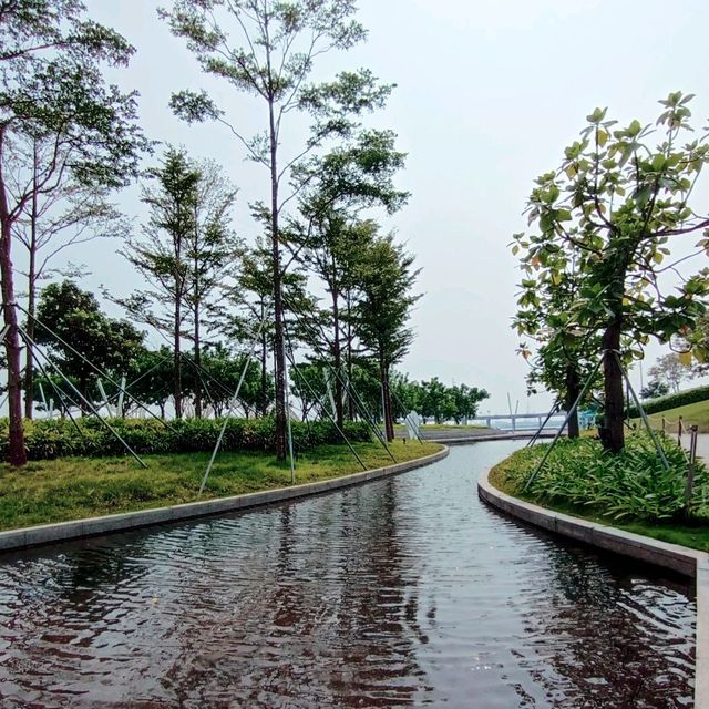 weekend walk in Haibin park 🚶‍♀️🚶‍♀️🚶‍♀️