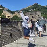 Climbing The Great Wall of China (Beijing)
