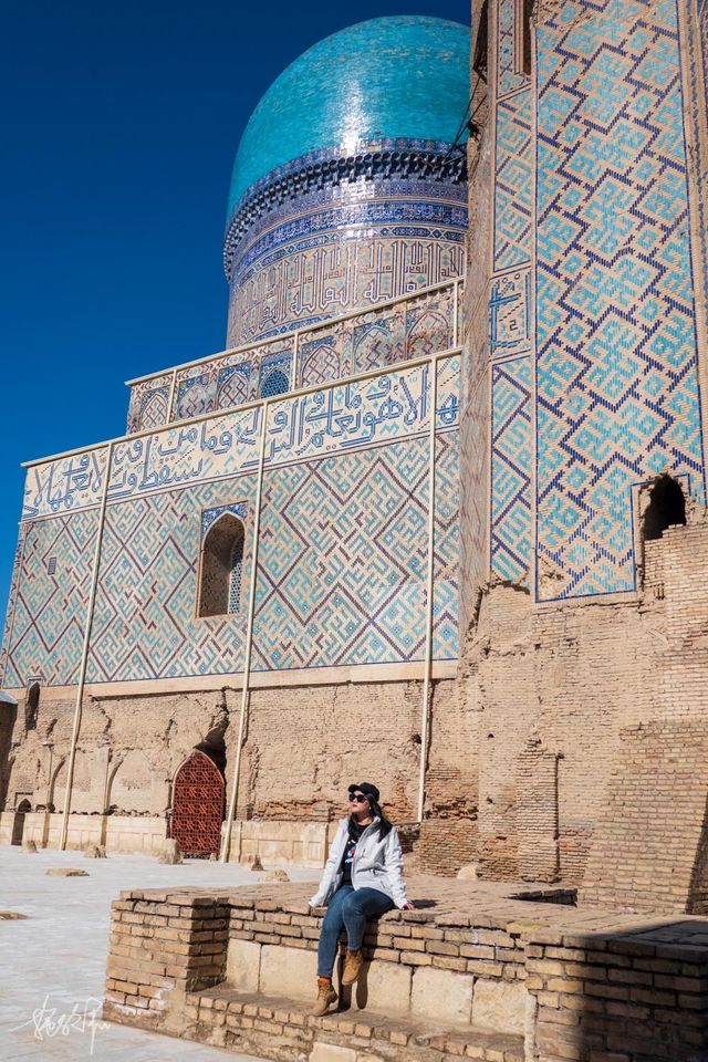 Samarkand, the magnificent city shining on the ancient Silk Road.
