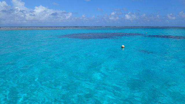 Miss the touch of blue on Saipan Island's ocean waves 🌊 and the seven-colored sea of Battleship Island.