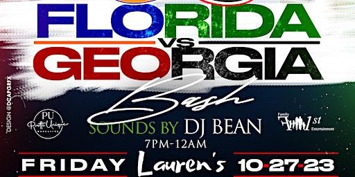 Florida vs Georgia Bash (Jacksonville) | Laurens Seafood, Blues & Jazz