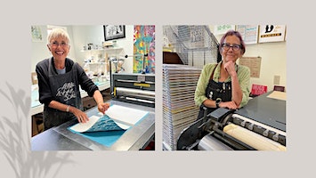 Impressive Blooms: Gelli Monoprint + Letterpress | Sehmel Homestead Park