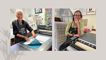 Impressive Blooms: Gelli Monoprint + Letterpress | Sehmel Homestead Park