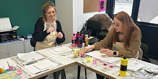 Creative Painting with The Creative Block with George Goodier | Abingdon Street Market