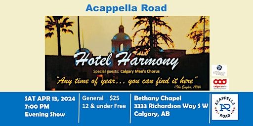 Hotel Harmony Evening Performance | Bethany Chapel Of Calgary Hotel Harmony Evening Performance | Bethany Chapel Of Calgary
