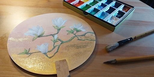 Japanese Painting Workshop - Spring Edition. Paint onto Silk Fans | GRUB