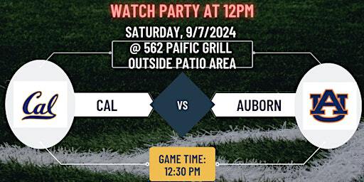 Cal vs Auburn Watch Party | 562 Pacific Grill
