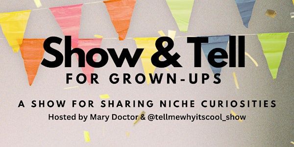 Show & Tell for Grown-Ups @ Necessary & Sufficient Coffee in Printer's Row | necessary & sufficient coffee - Printers Row