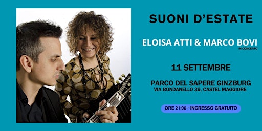 Eloisa Atti e Marco Bovi | PAS - Parco del sapere  - Natalia Ginzburg, Via Bondanello, 39, 40013 Castel Maggiore BO