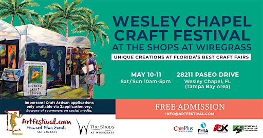 Wesley Chapel Craft Festival at the Shops at Wiregrass | The Shops at Wiregrass
