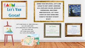 Let's Van Gogh Camp | Columbus Area Children's Museum