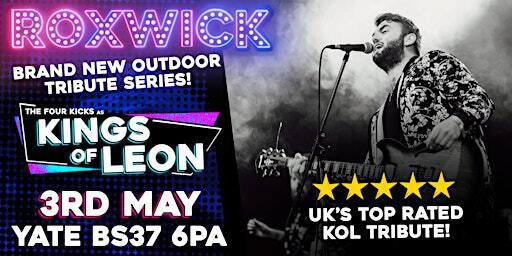 The Four Kicks as KINGS OF LEON: Roxwick Tribute Series 2025 | Oxwick Farm