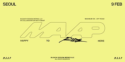 MAAP x BDW: Happy To Ride Here - Seoul | MAAP LaB Seoul