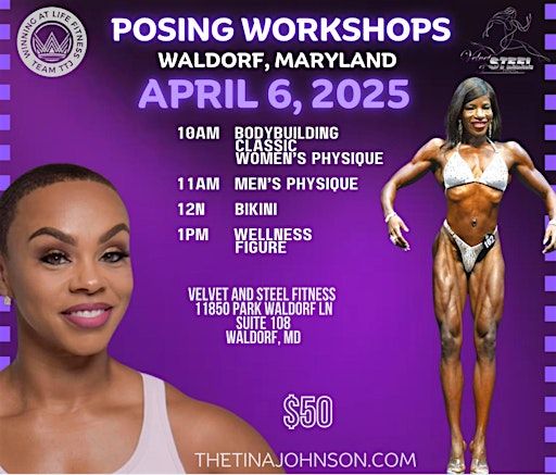 Posing Workshops | Velvet and Steel Fitness