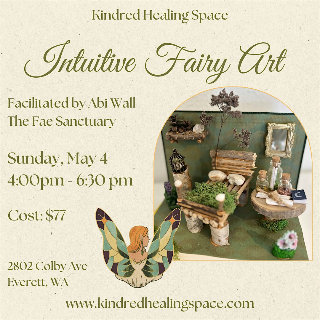 Intuitive Fairy Art | Kindred Healing Space, Colby Avenue, Everett, WA, USA