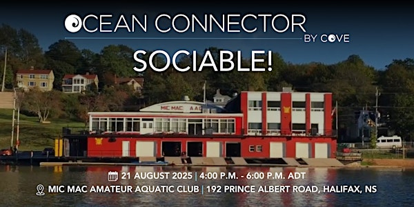 Ocean Connector: Sociable! | Mic Mac Amateur Aquatic Club