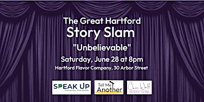 The Great Hartford Story Slam 2025 | Hartford Flavor Company