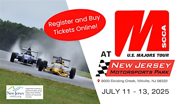 SCCA U.S. Majors | New Jersey Motorsports Park - NJMP