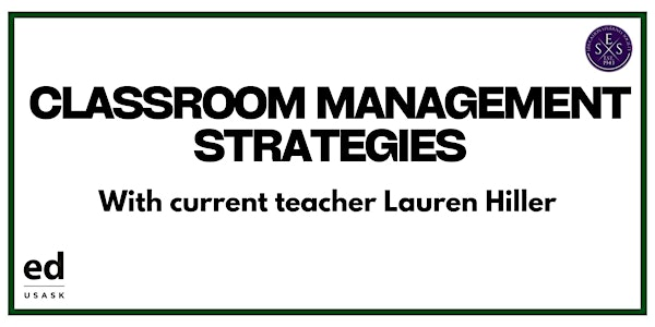 Classroom Management Strategies | College Of Education - RM 2009
