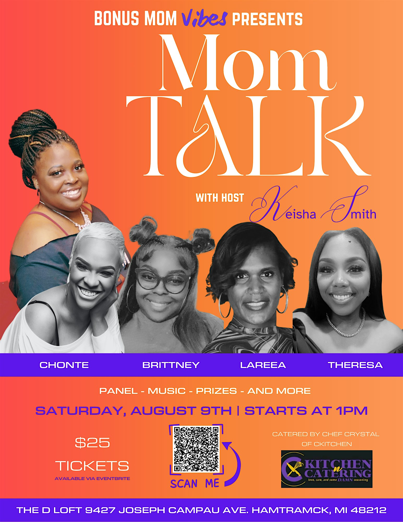 Bonus Mom Vibes Presents Mom Talk | 9427 Joseph Campau Ave