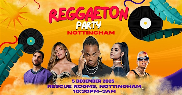 Reggaeton Party (Nottingham) December 2025 | Rescue Rooms